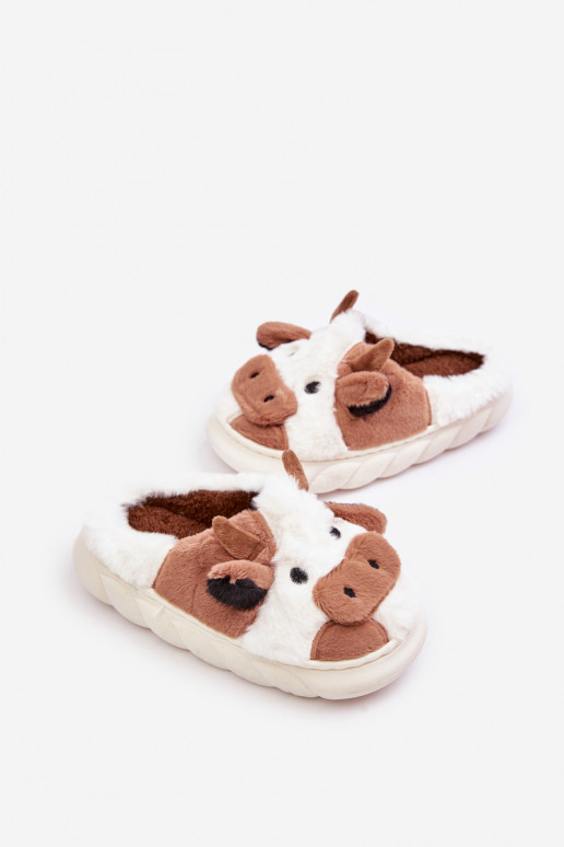 Laste jalanõud  Plätud  Krowy pruunid värvi Tamorrin Laste jalanõud  Plätud  Krowy pruunid värvi Tamorrin