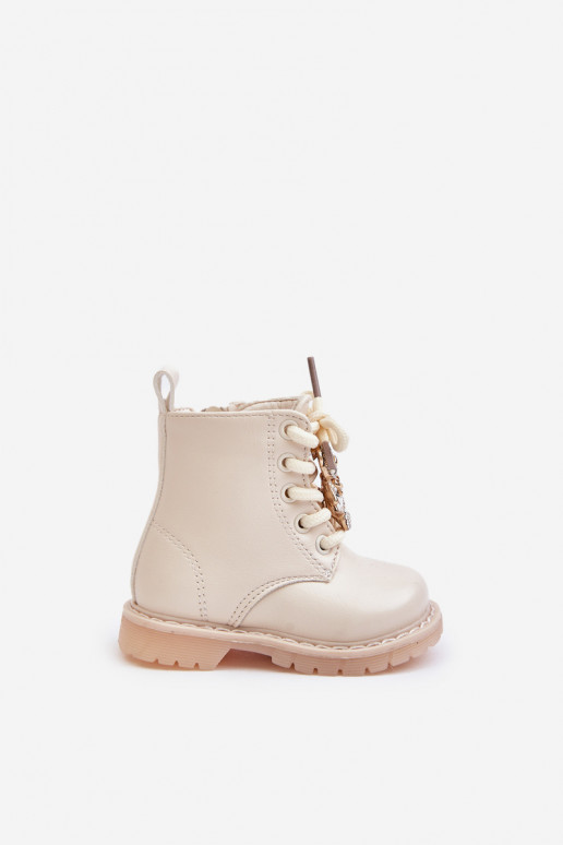 voodriga Naiste poolsaapad Laste jalanõud   beeži värvi Enchanta