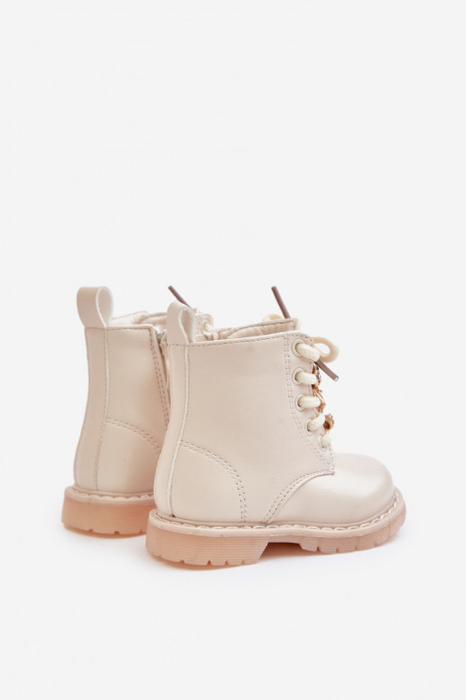 voodriga Naiste poolsaapad Laste jalanõud   beeži värvi Enchanta