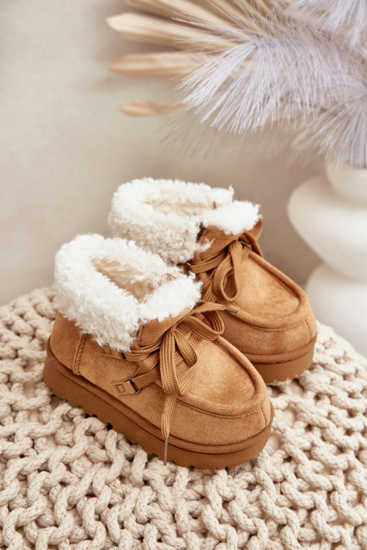 nööpidega lumesaapad Naiste poolsaapad Laste jalanõud voodriga karusnahaga pruunid värvi Adelane nööpidega lumesaapad Naiste poolsaapad Laste jalanõud voodriga karusnahaga pruunid värvi Adelane