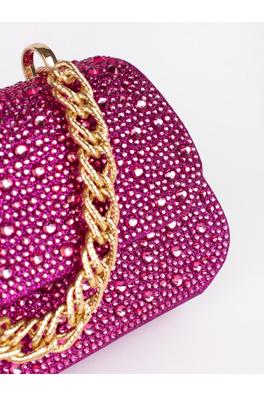 Violetset värvi Käekott cekiny ze złotą rączką