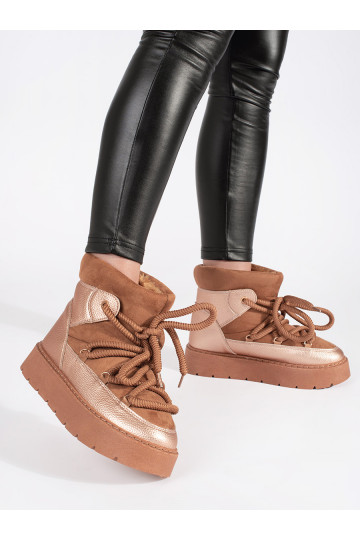 pruunid värvi  Naiste lumesaapad