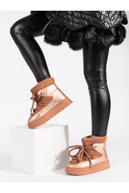 pruunid värvi  Naiste lumesaapad  pruunid värvi  Naiste lumesaapad