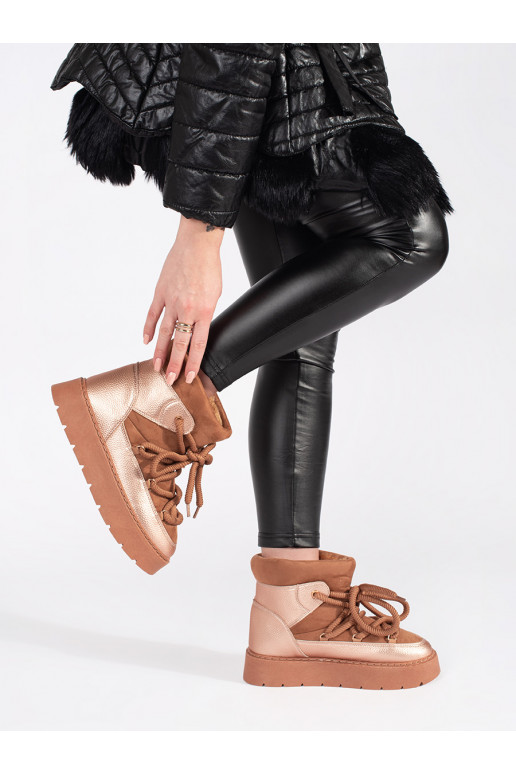 pruunid värvi  Naiste lumesaapad  pruunid värvi  Naiste lumesaapad