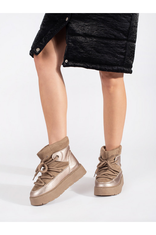 beeži värvi  Naiste lumesaapad 