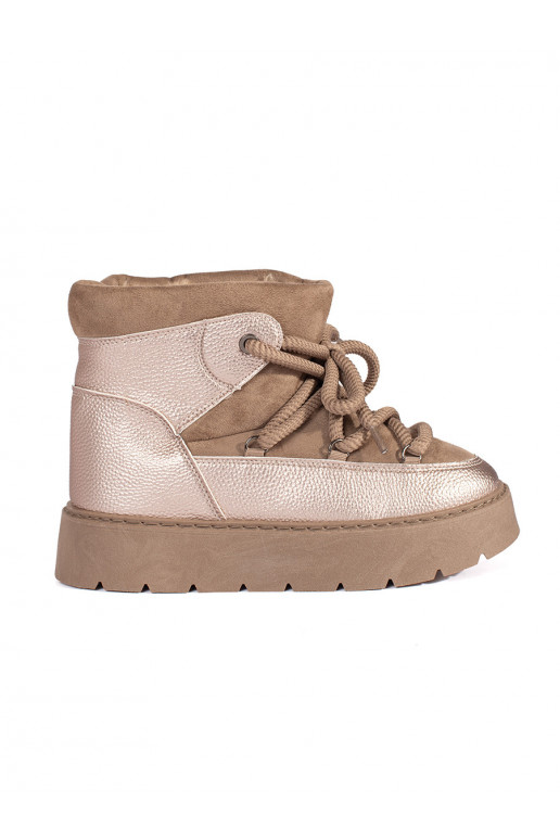 beeži värvi  Naiste lumesaapad 