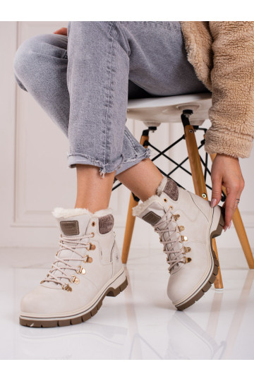 beeži värvi Saapad eko-nahast 2