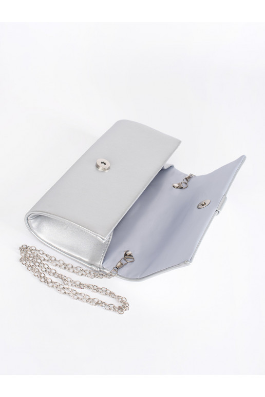 Hõbedat värvi elegantne käekott 