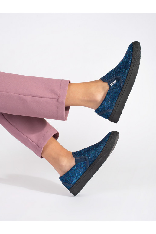 Sinist värvi  kingad slip on