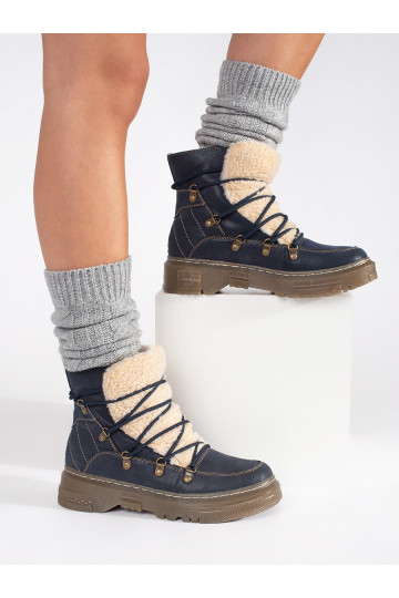 tumesinist värvi  lumesaapad  karusnahaga typu baranek 2