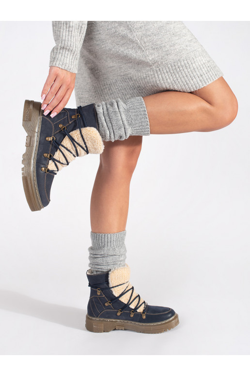 tumesinist värvi  lumesaapad  karusnahaga typu baranek tumesinist värvi  lumesaapad  karusnahaga typu baranek