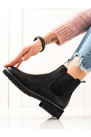 Klassikalise mudeli mustad saapad SERGIO LEONE 2