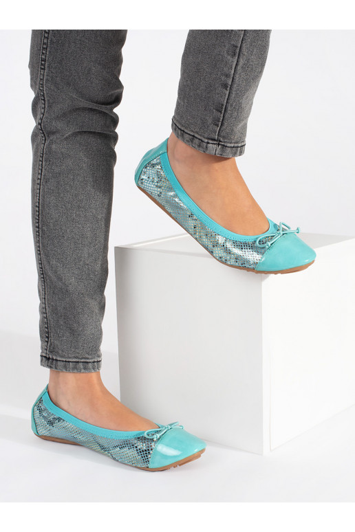 Sinist värvi baleriinad wężowy wzór 