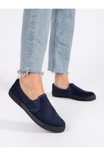 Sinist värvi Sinist värvi kingad  slip on
