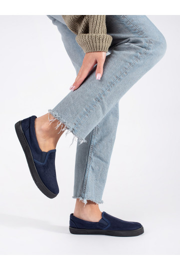 Sinist värvi Sinist värvi kingad  slip on 2