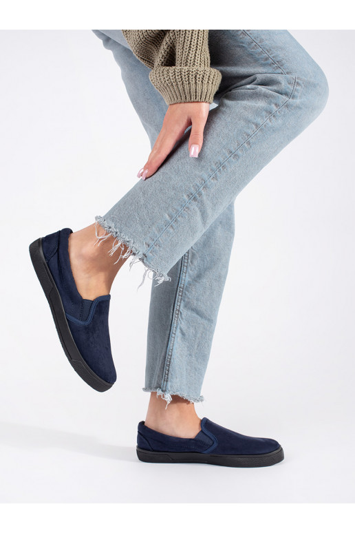 Sinist värvi Sinist värvi kingad  slip on