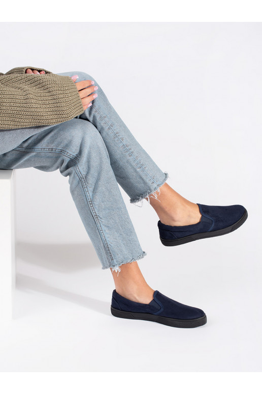 Sinist värvi Sinist värvi kingad  slip on