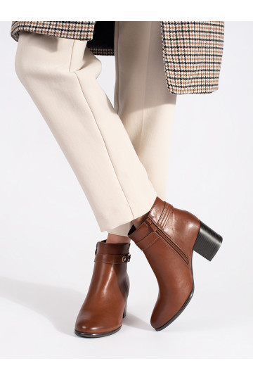 pruunid värvi   naiste saapad kõrge kontsaga Sergio Leone