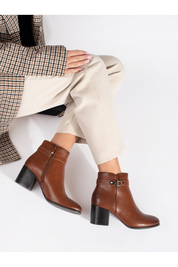 pruunid värvi   naiste saapad kõrge kontsaga Sergio Leone 2