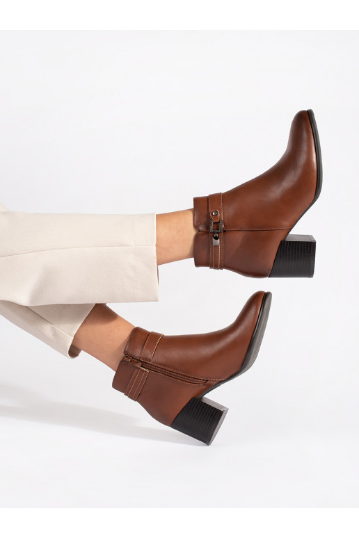 pruunid värvi   naiste saapad kõrge kontsaga Sergio Leone