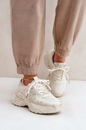  tüüpi jalanõud  Z Przetarciami platvormiga beeži värvi Seladwen