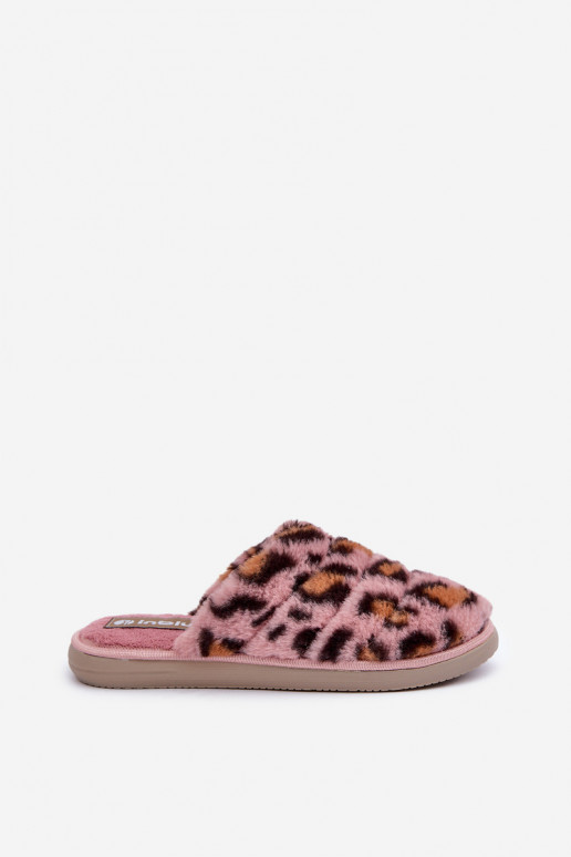 Plätud  leopardimustriga Inblu EK000008 Tumeroosad värvi  Plätud  leopardimustriga Inblu EK000008 Tumeroosad värvi