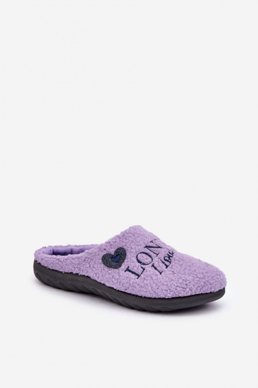 jalatsid kodujalatsid Plätud    Typu Baranek Inblu ET000027 Violetne värv jalatsid kodujalatsid Plätud    Typu Baranek Inblu ET000027 Violetne värv