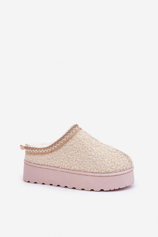 nööpidega lumesaapad  platvormiga Z Haftem Elevandiluu värvi Tirissa