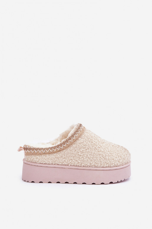 nööpidega lumesaapad  platvormiga Z Haftem Elevandiluu värvi Tirissa