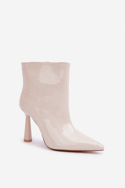 Laque Naiste poolsaapad Na Szpice  Elevandiluu värvi Seliri