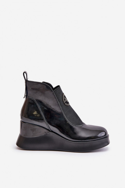 Lakitud saapad, soojustatud Vinceza... Lakitud saapad, soojustatud Vinceza...