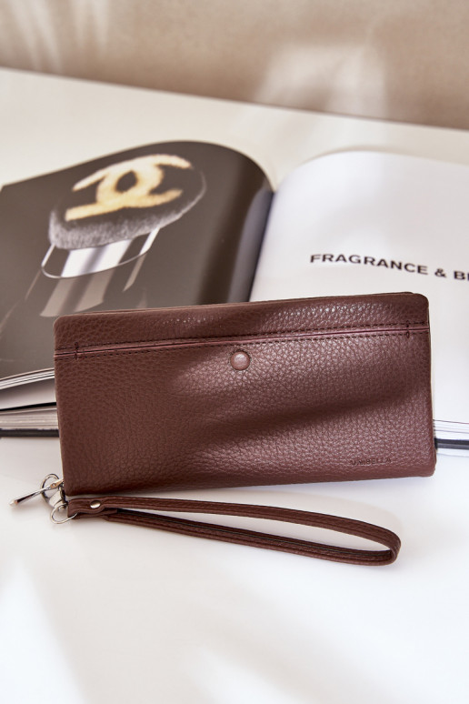 Rahakott Koos reljeefiga  Czekoladowy Martiel