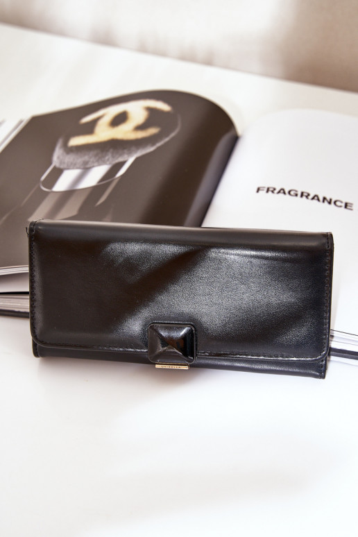 Eko  Gładki Rahakott mustad Erolia