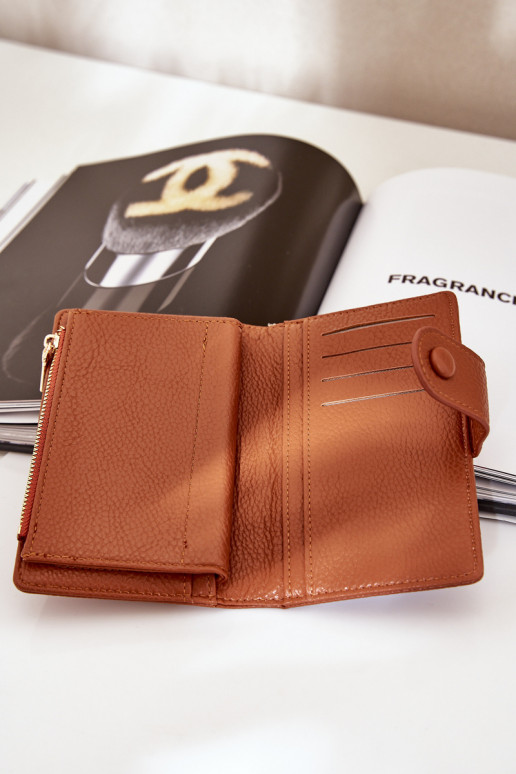  Rahakott eko-nahast Pruunid värvi Isamille