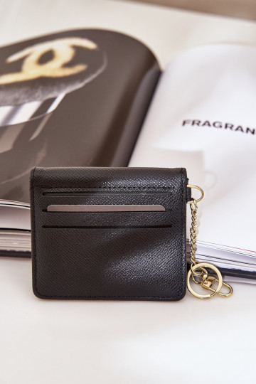 Etui Na Karty Ze Kuldset värvim Brelokiem  mustad Iritinme 2