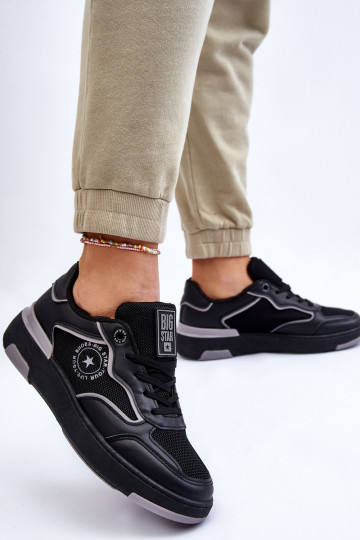 Sportliku stiiliga jalanõud Big Star LL274443 -Halli värvi