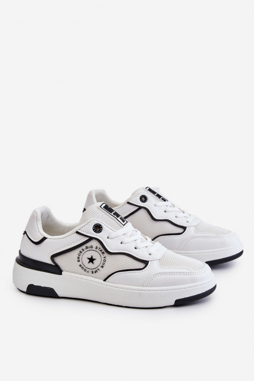  Sportliku stiiliga jalanõud Big Star LL274440 Valget-Must
