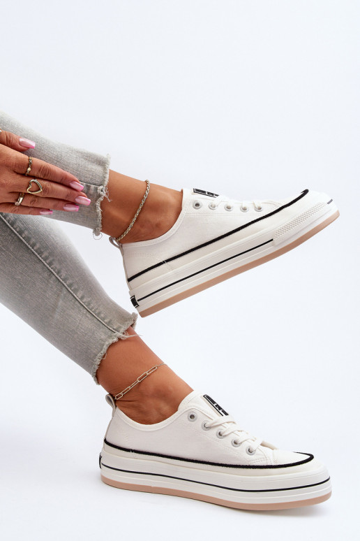 Naistesaapad Big Star NN274205 valget värvi Naistesaapad Big Star NN274205 valget värvi