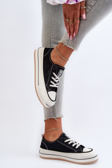 Naistesaapad Big Star NN274204 Must 2