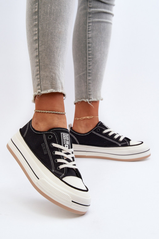 Naistesaapad Big Star NN274204 Must Naistesaapad Big Star NN274204 Must