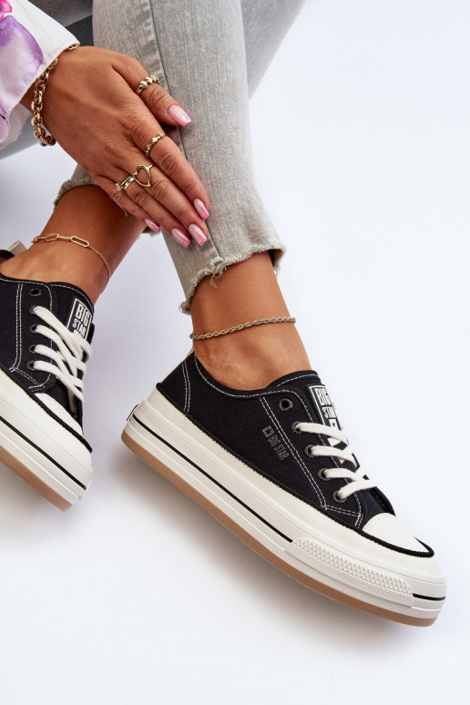 Naistesaapad Big Star NN274204 Must Naistesaapad Big Star NN274204 Must