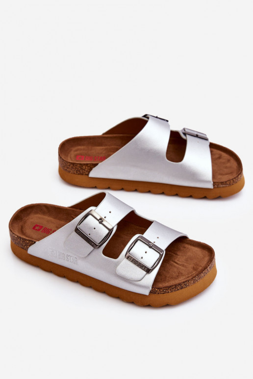 Sussid Big Star LL274476 Hõbedat värvi   Sussid Big Star LL274476 Hõbedat värvi