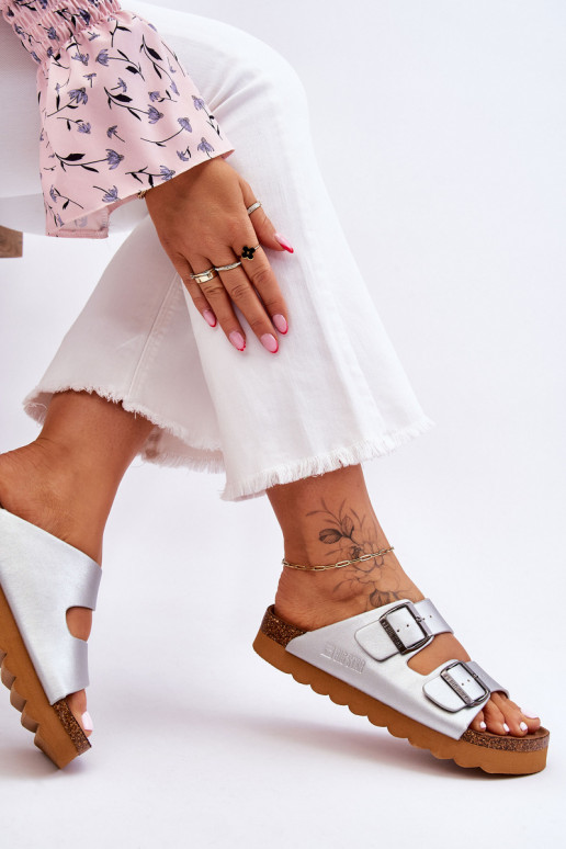 Sussid Big Star LL274476 Hõbedat värvi   Sussid Big Star LL274476 Hõbedat värvi