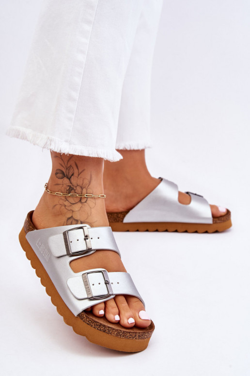 Sussid Big Star LL274476 Hõbedat värvi   Sussid Big Star LL274476 Hõbedat värvi