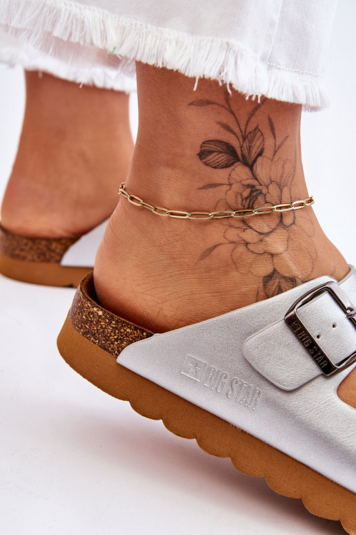 Sussid Big Star LL274476 Hõbedat värvi   Sussid Big Star LL274476 Hõbedat värvi