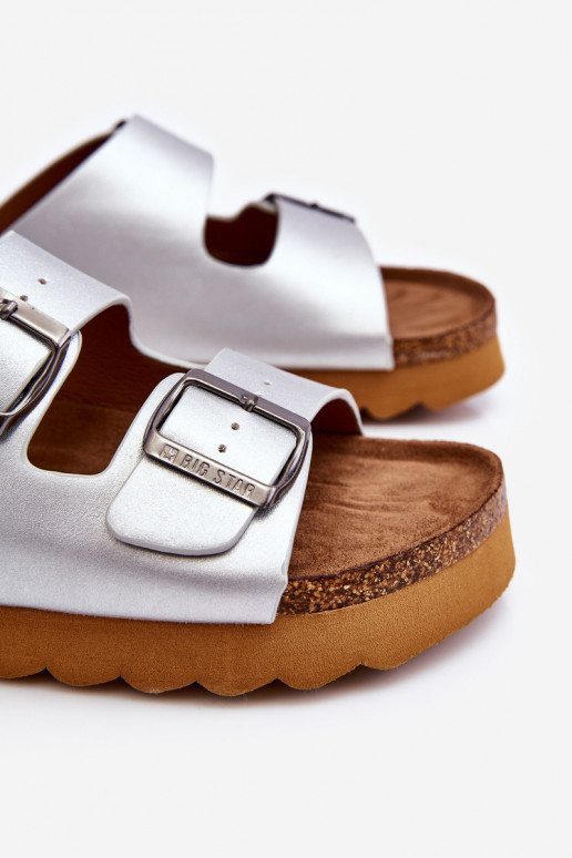 Sussid Big Star LL274476 Hõbedat värvi   Sussid Big Star LL274476 Hõbedat värvi