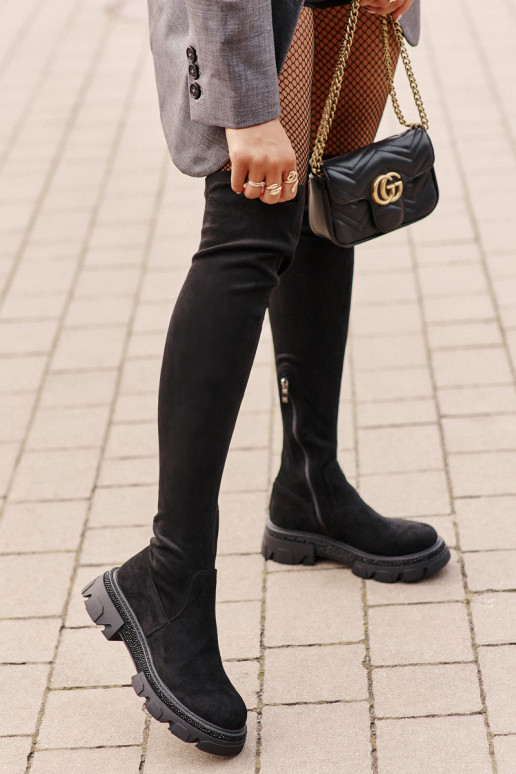 Naiste kõrged saapad üle põlve eko... Naiste kõrged saapad üle põlve eko...