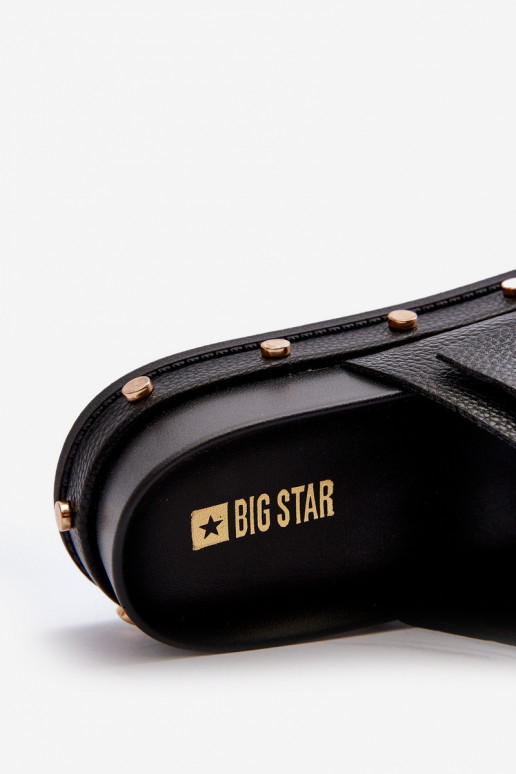 Naiste Platvormi Klapid Big Star NN27402 Must