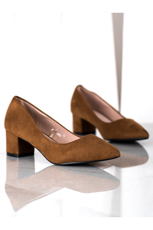 Pruunid värvi Kingad Terava ninaga jalatsid