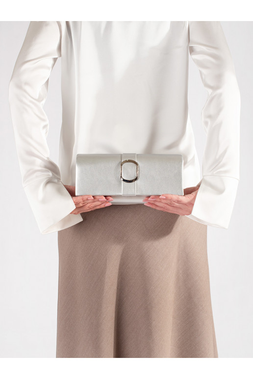 Hõbedat värvi elegantne käekott 